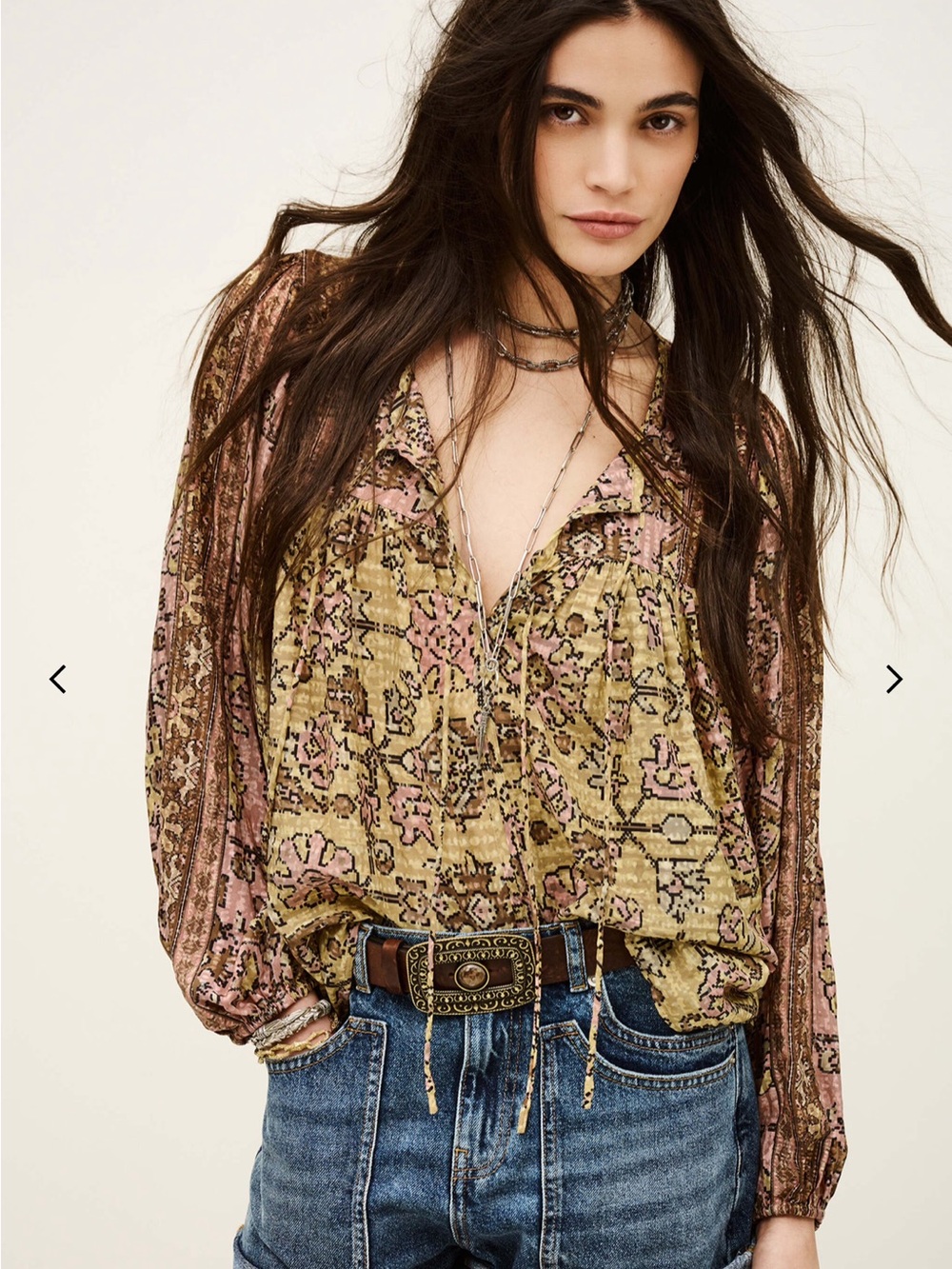 ba&sh Pamila Blouse – Size 3 / L – 100% Viscose – $360 Retail